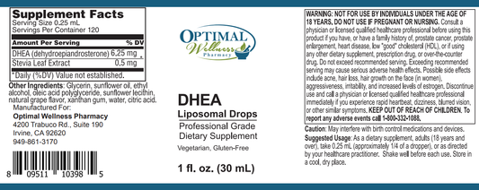 DHEA Liposomal Drops