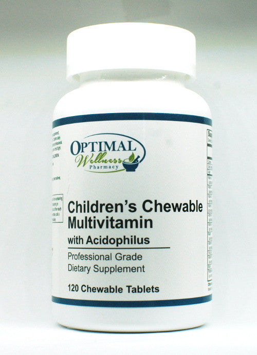 Children's Chewable Multivitamin With Acidophilus