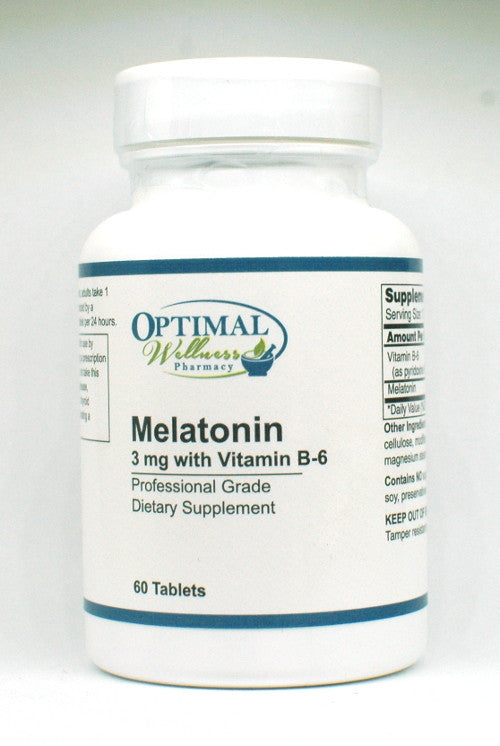 Melatonin 3 mg with B-6