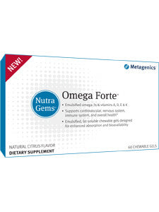 Omega Forte NutraGem (Please contact us or create a Fullscript account at https://us.fullscript.com/welcome/kdiep-kwei to order)