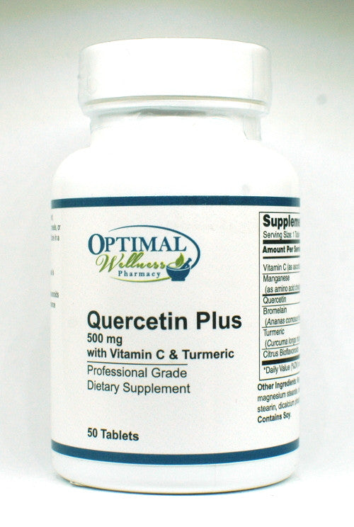 Quercetin Plus (500 mg with Vitamin C & Turmeric)