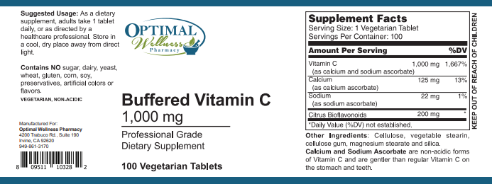 Buffered Vitamin C 1000mg
