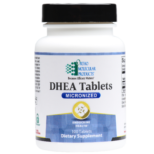 DHEA Tablets (Please contact us or create a Fullscript account at https://us.fullscript.com/welcome/kdiep-kwei to order)